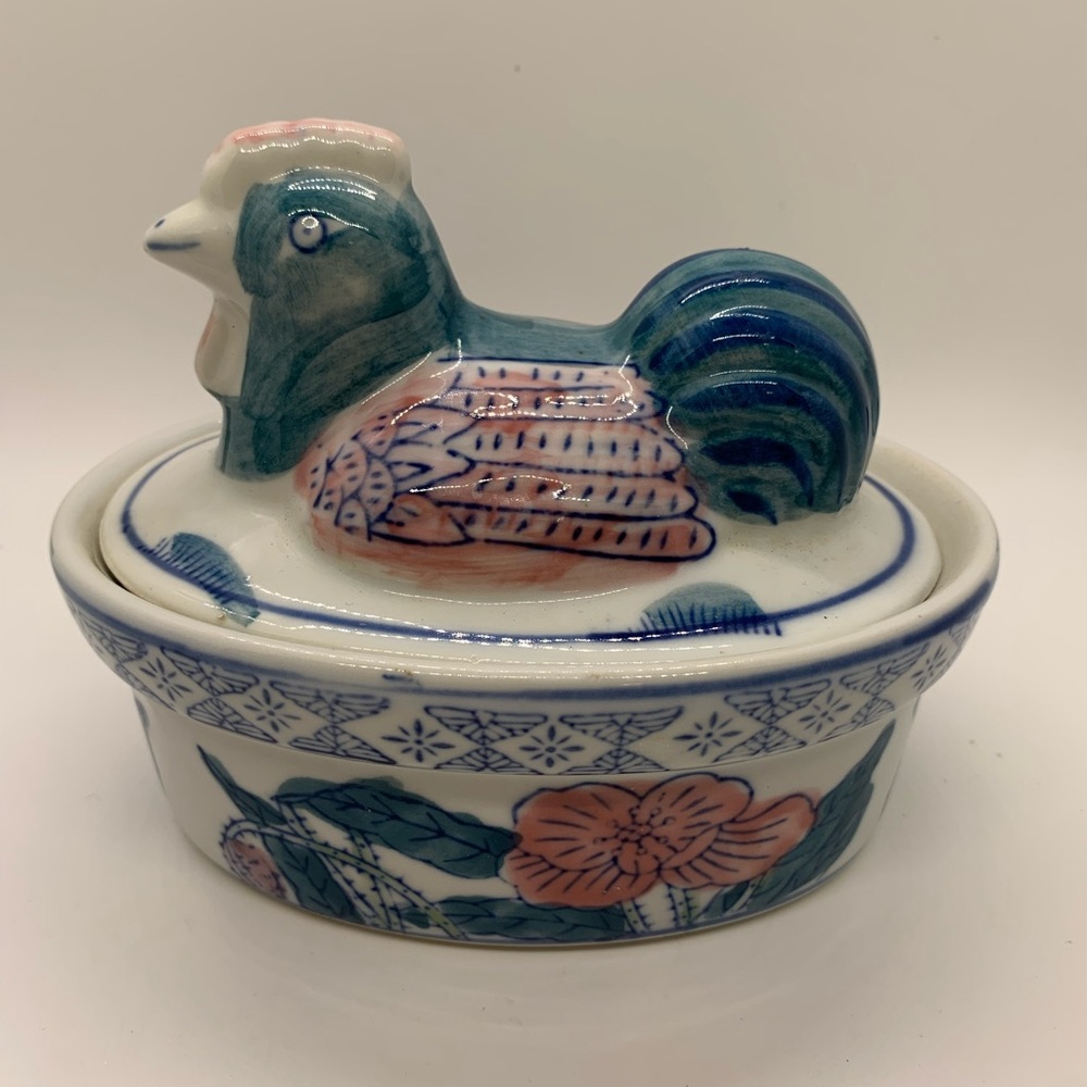 BEN RICKERT signed ROOSTER trinket dish! - Picture 3 of 10